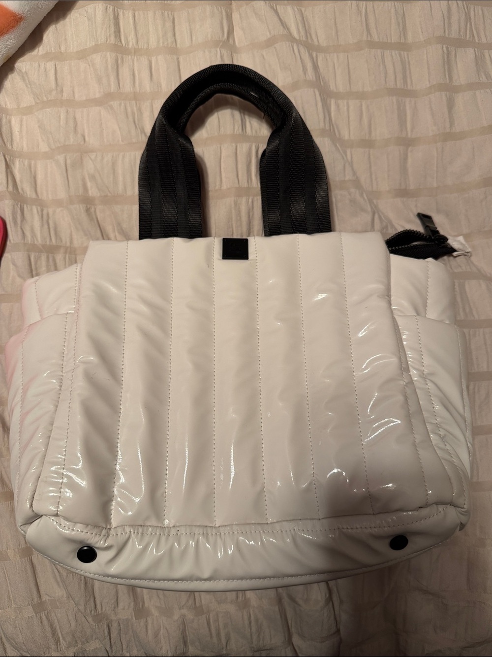 Think royln white purse